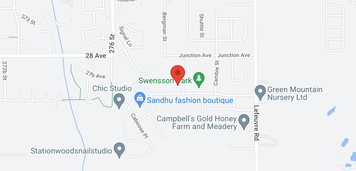 map of 27797 SWENSSON AVENUE